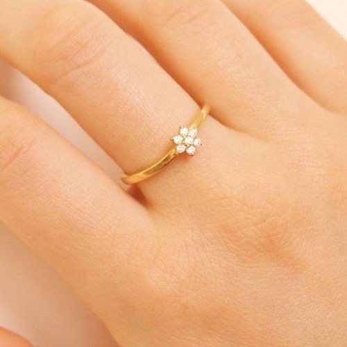 Daily Wear Real Diamond Simple Ring