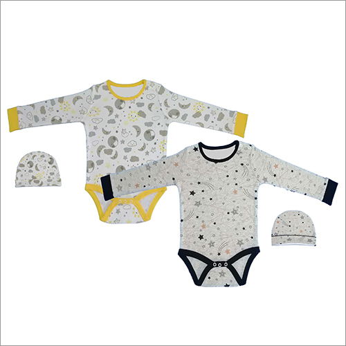 Heart And Ribbon Full Sleeve Baby Clothes Onesies