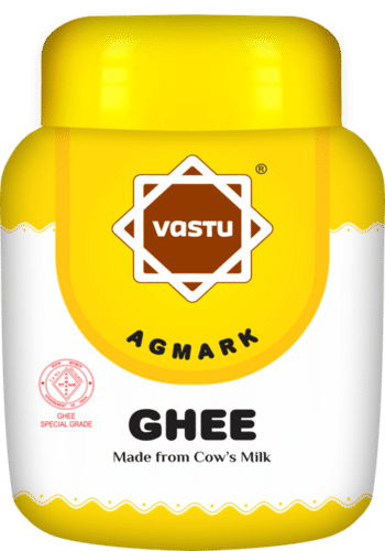 Yellow 100 Ml Cow Ghee Jar