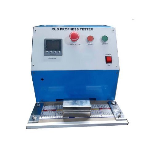 Rub Proofness Tester Warranty: 1 Year