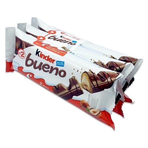 Kinder Bueno With Milk Hazelnut Box (30x43gm) Delicious Taste