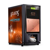 Atlantis 3 Lane Air Press Touchless Tea And Coffee Vending Machine