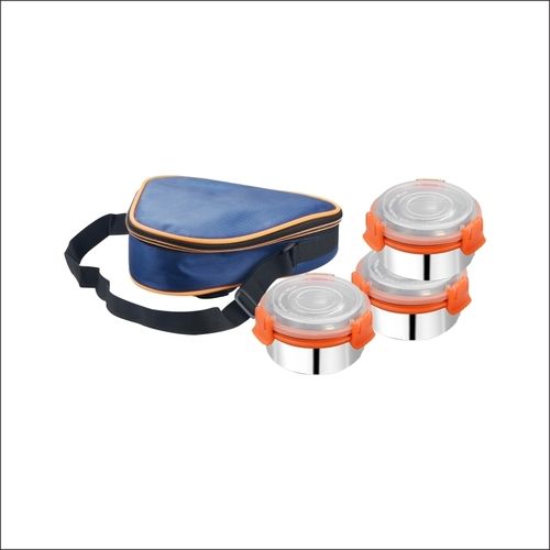 Triangle Bag Tiffin with Clip Lock Dabbi