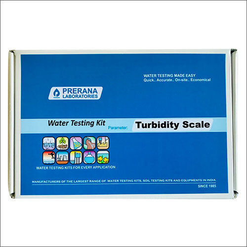 Blue Turbidity Scale Box