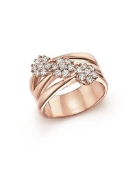 Round Ladies Designer Diamond Ring