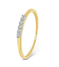 Yellow Gold And Diamonds Women's Diamond Ring