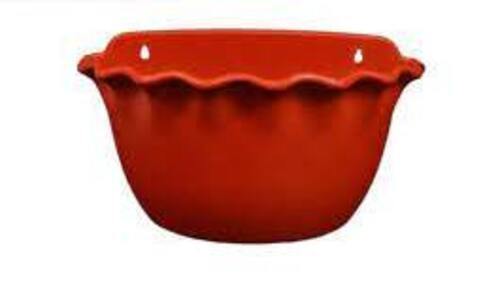 Plastic Wall Hanging Pot with Insert 12 inch