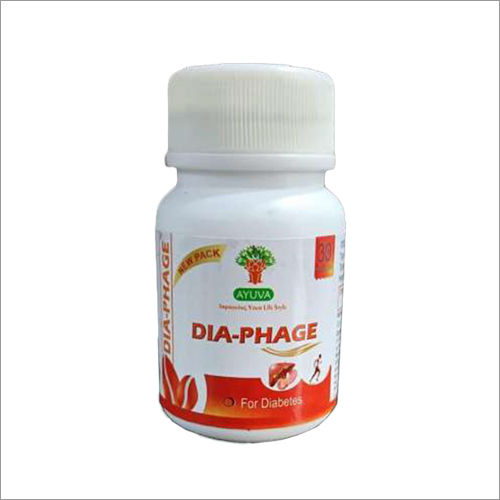 Dia-Phage - Ayurvedic Capsules for Diabetes Management | Type-1, Type-2, Pre-Diabetic Support, Neuropathy & Retinopathy Care