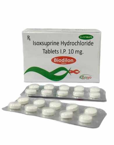 Isoxsuprine Hydrochloride Tablets Store In A Cool