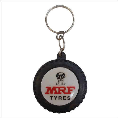 Different Colors Available Round Shape Promotional Key Chain