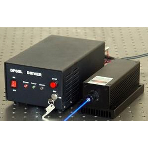 Blue DPSS Laser with Power Supply
