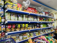 Metal Supermarket Display Racks
