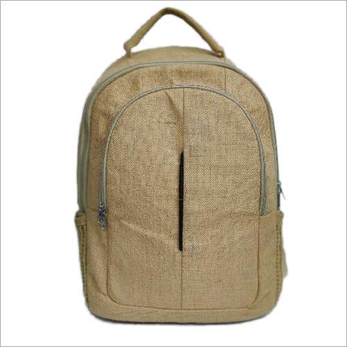 Jute Backpack Bag