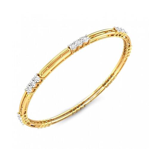 Daily Wear Natural Diamond Bangle