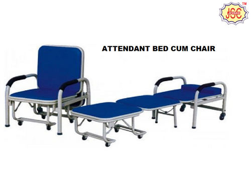 Attendant Bed Cum Chair Raw Material: Metal