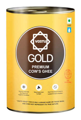 1LTR VASTU PURE GHEE TIN