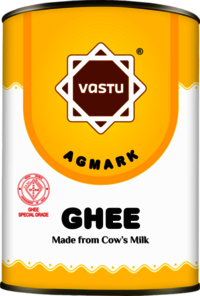 5LTR PURE VASTU GHEE TIN