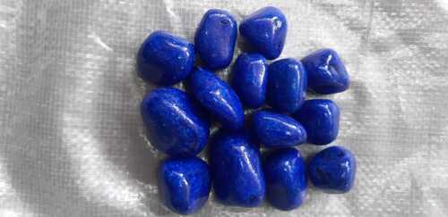 Blue Colour Decorative Stones