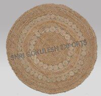 Handmade Fancy Living Room 100% Jute Carpets