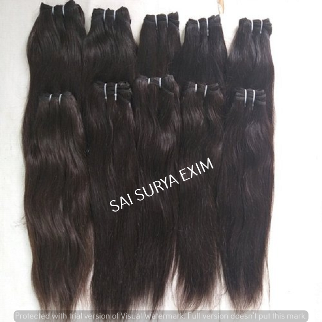 Long Size Raw Indian straight Hair Bundles  Cuticle Aligned Virgin Hair Wholesale Wavy Human Hair