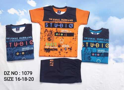 Boys Casual T-shirt and Shorts Set