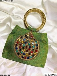 Designer Beaded Ethnic Evening Bag