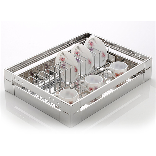 Cup And Saucer Perforated Square Profile Basket