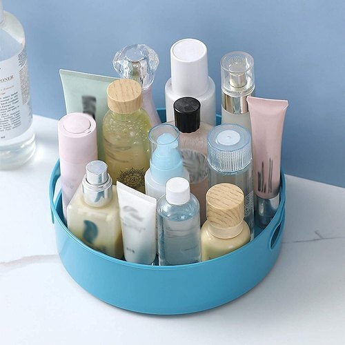 Plastic 360 Rotating Organizer Tray Multi Function Rotating Tray/kitchen