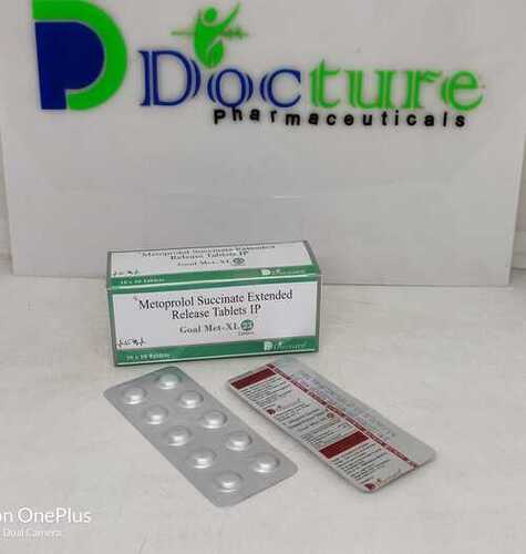 METOPROLOL SUCCINATE EXTENDED RELEASE TABLETS IP