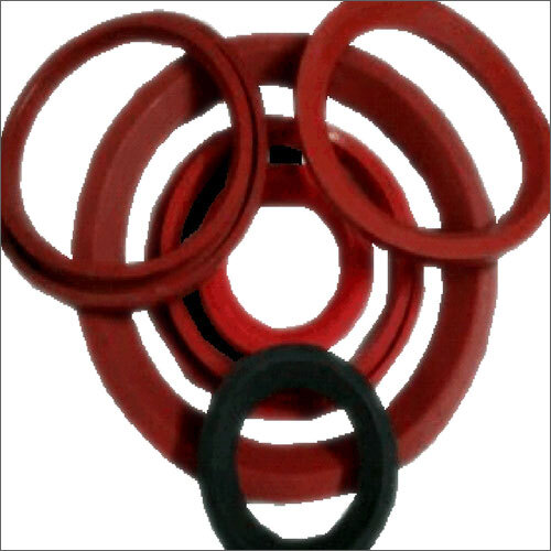 Dome Valve Seal - Silicon & Neoprene 80 NB to 400 NB Black & Red for Pressure-Tight Sealing in Pneumatic Systems
