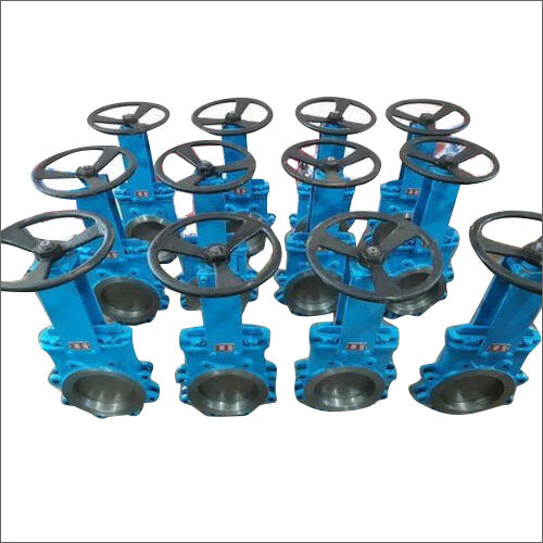 Cast Iron Wheel Operated Knife Gate Valve