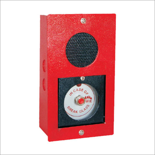 Red Fire Alarm Manual Call Point