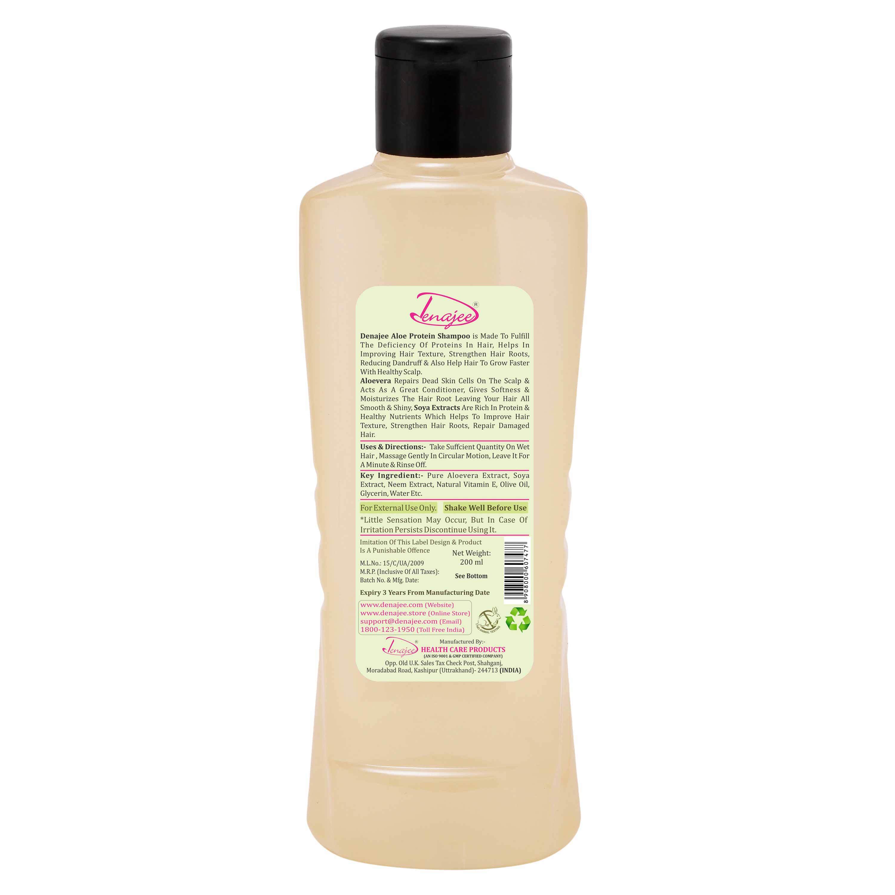 Denajee Aloe Protein Shampoo