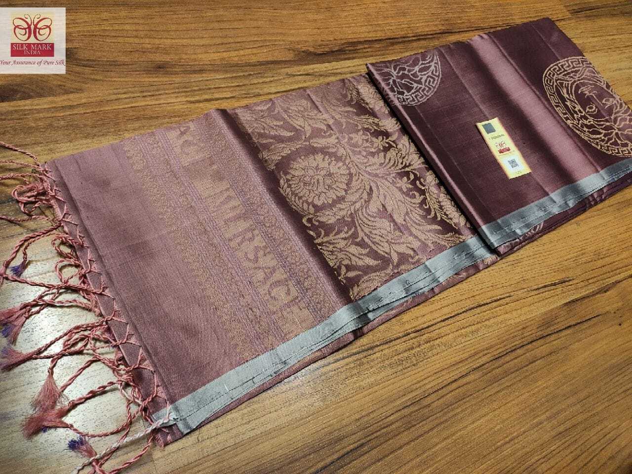 kanjivaram soft silk in handloom silk saree