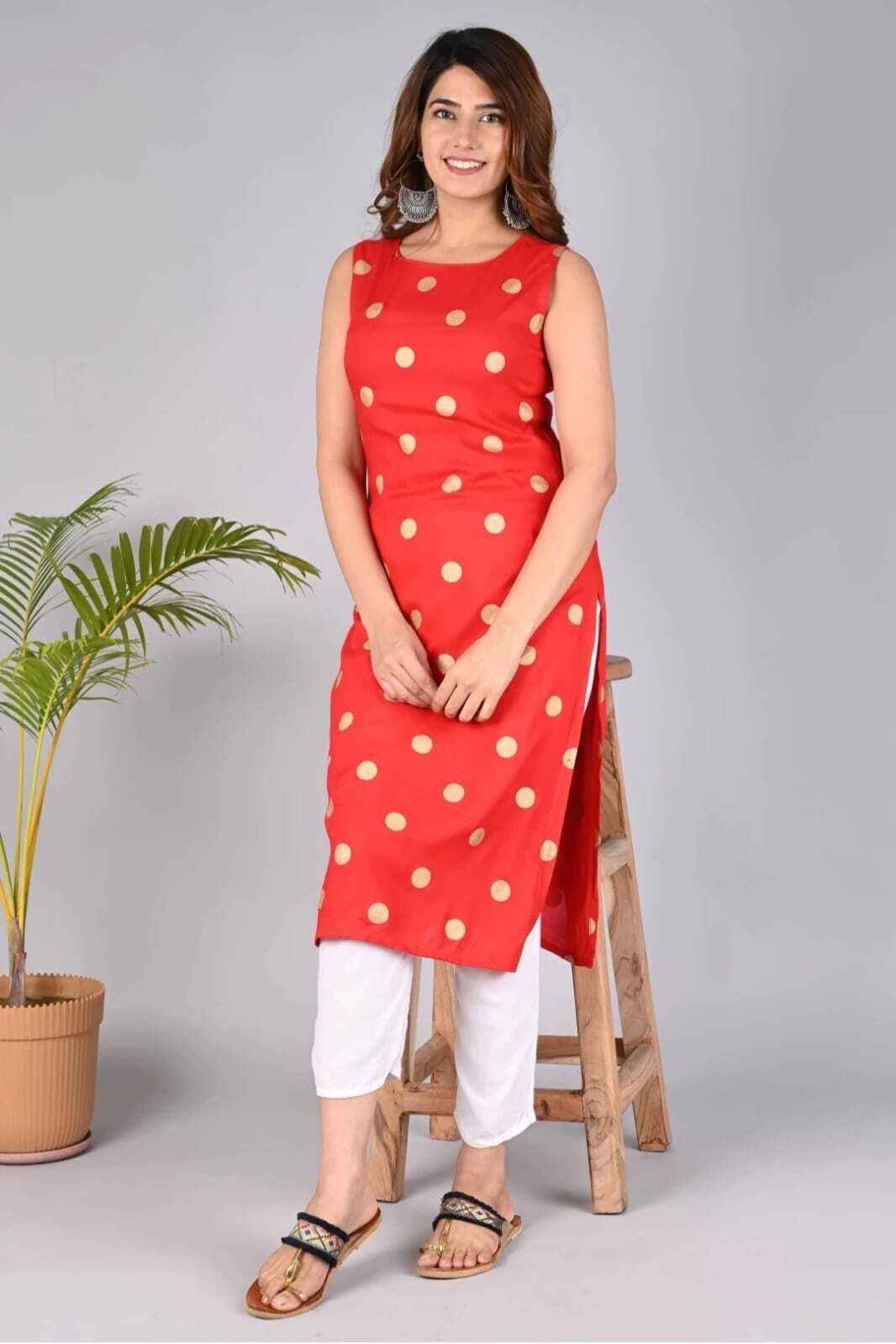 Woman Cotton Pants with Kurti