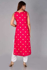 Woman Cotton Pants with Kurtis