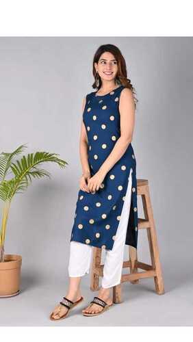 Cotton ladies kurtis with Pant