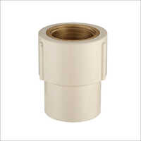 CPVC Female Threaded Adapter With Brass Insert