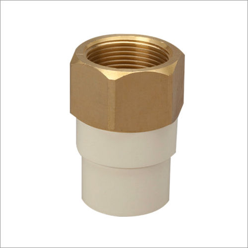 CPVC Brass Hex Female Threaded  Adapter