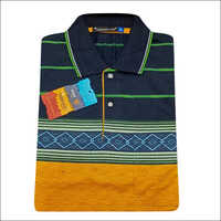 Mens Fancy Striped T Shirt