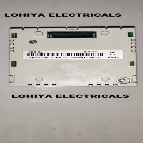 ABB FDPI-02 DIAGNOSTICS AND PANEL INTERFACE