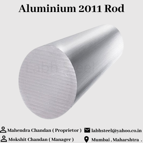 Silver Aluminium Alloy 2011 T3 / T8 Rods And Bars