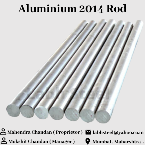 Silver Aluminium Alloy 2014 Rods And Bars