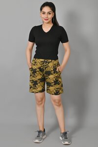 Women Army Short
