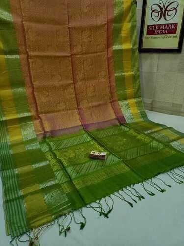 bridal wear soft silk saree kanjivaram
