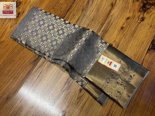 wedding wear pure kanchipuram soft silk saree