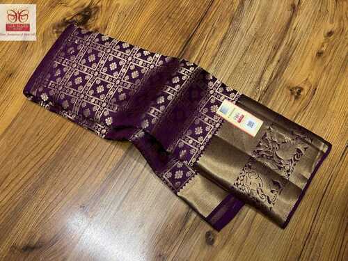 kanchipuram wedding wear soft saree