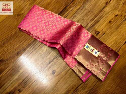 pure kanchipuram wedding wear saree