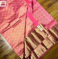 pure kanchipuram wedding wear saree