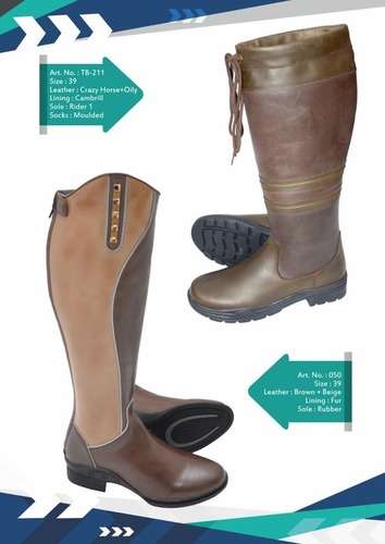 leather Horse Riding Boots